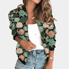 Bloemenprint Damesjas van Premium Polyester