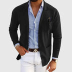 Casual Blazerjas voor Heren met Knopzakken