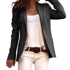 Casual Lange Mouwen Blazer Voor Vrouwen