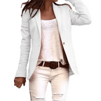 Casual Lange Mouwen Blazer Voor Vrouwen