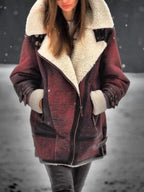 Chique Dames Casual Middellang Winterjas