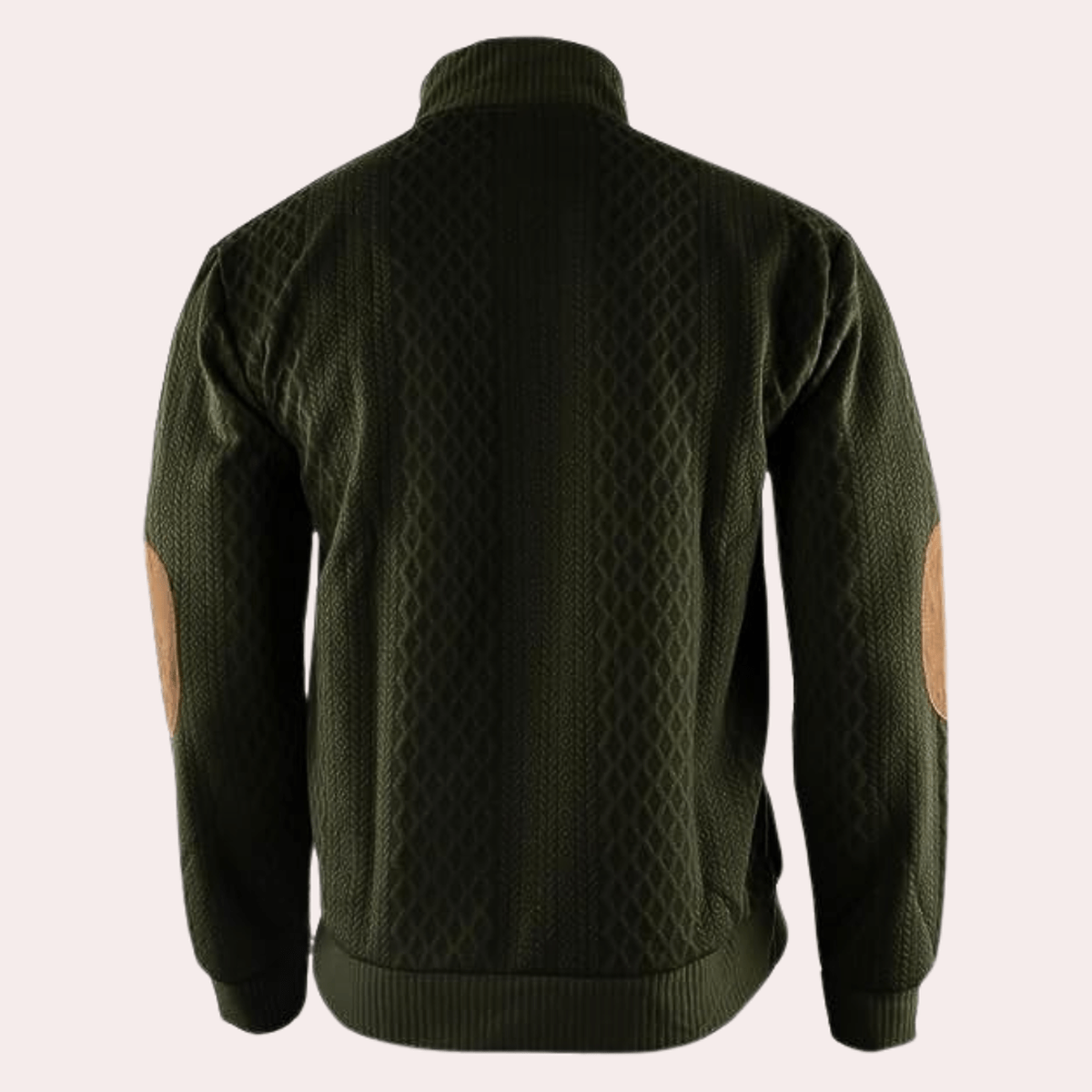 Comfortabele Heren Sweater Met Klassieke Pasvorm Van Zacht Polyestervezel
