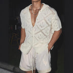 Comfortabele Oversized Gebreide Vest voor Mannen