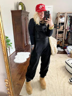 Comfortabele Polar Fleece Dungarees Met Verstelbare Banden