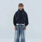 Cozy Hoodie Met Capuchon, Achterprint En Zakken