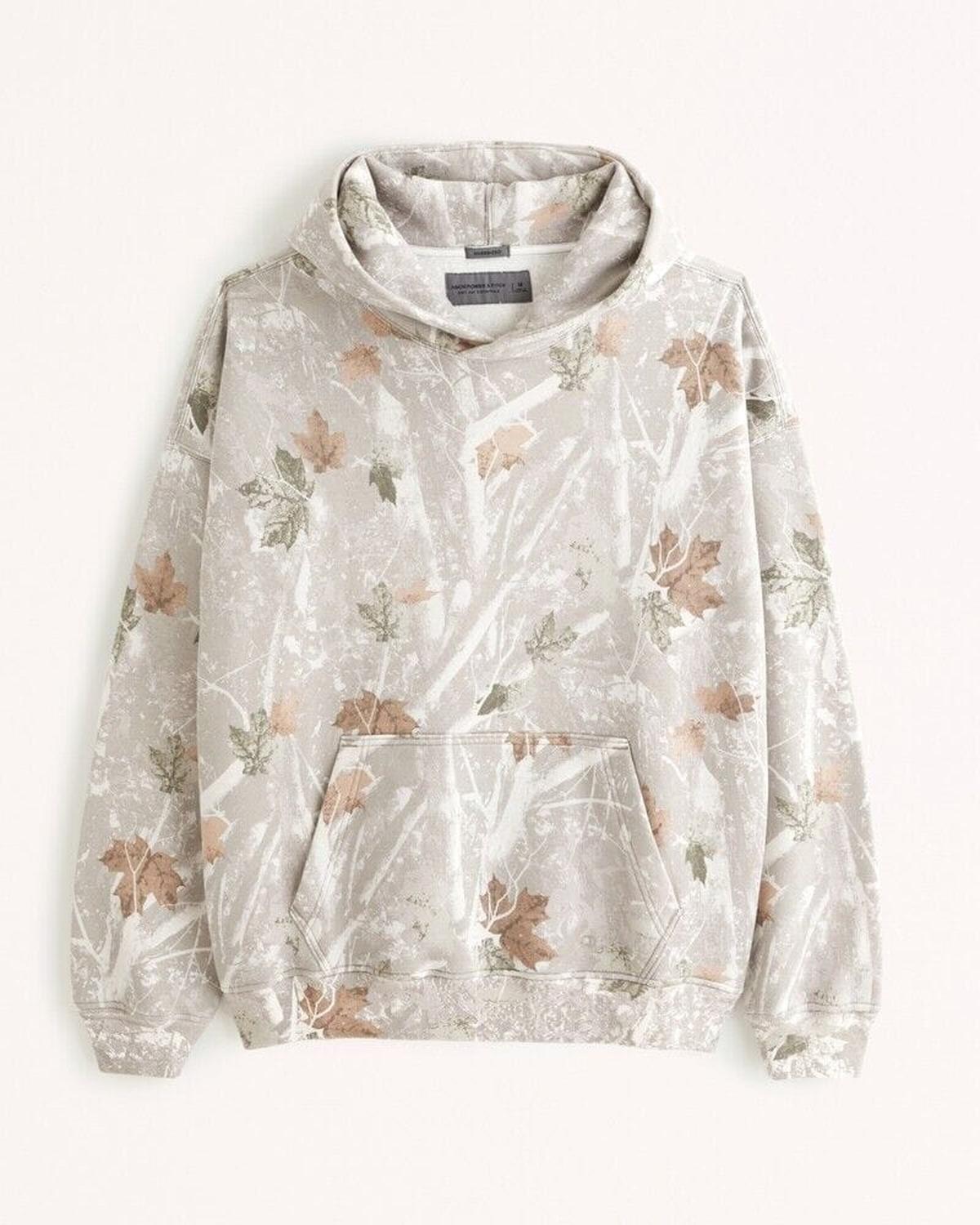 Cozy Hoodie Met Capuchon, Achterprint En Zakken