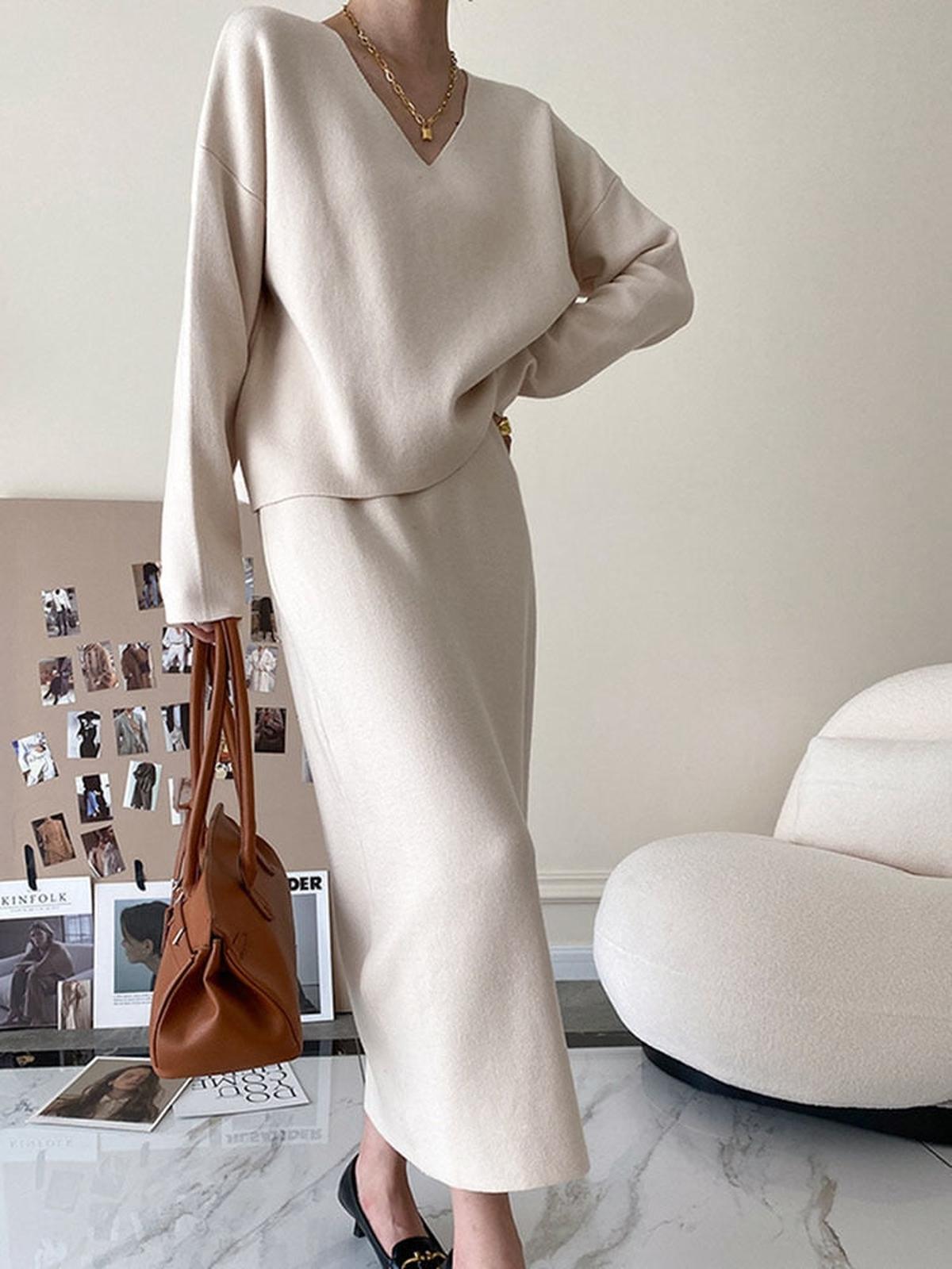 Dames 2-Delige Winterset Met Pom-Pom Muts En Sjaal