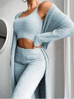 Dames 3-delige Elegante en Veelzijdige Set