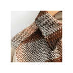 Dames Ademend Ruiten Overjas Voor Herfst/Winter