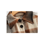 Dames Ademend Ruiten Overjas Voor Herfst/Winter