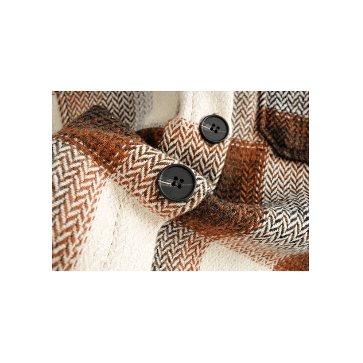 Dames Ademend Ruiten Overjas Voor Herfst/Winter