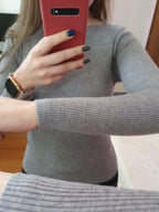 Dames Bootnek Trui Slim Fit Voor Kantoor En Casual Gebruik