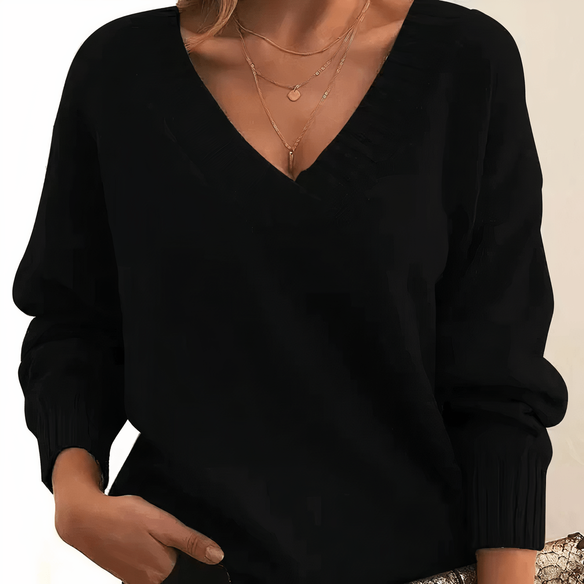 Dames Cashmere Trui Reguliere Pasvorm