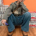 Dames Casual Hoodie Met Verstelbare Capuchon En Rits