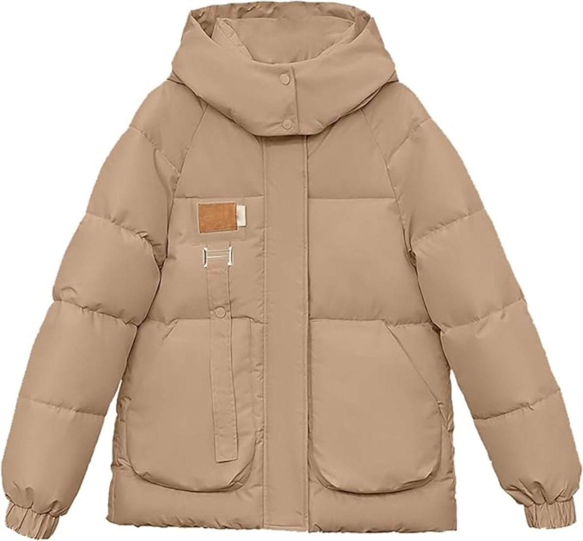 Dames Casual Winterjas Met Isolerende Voering
