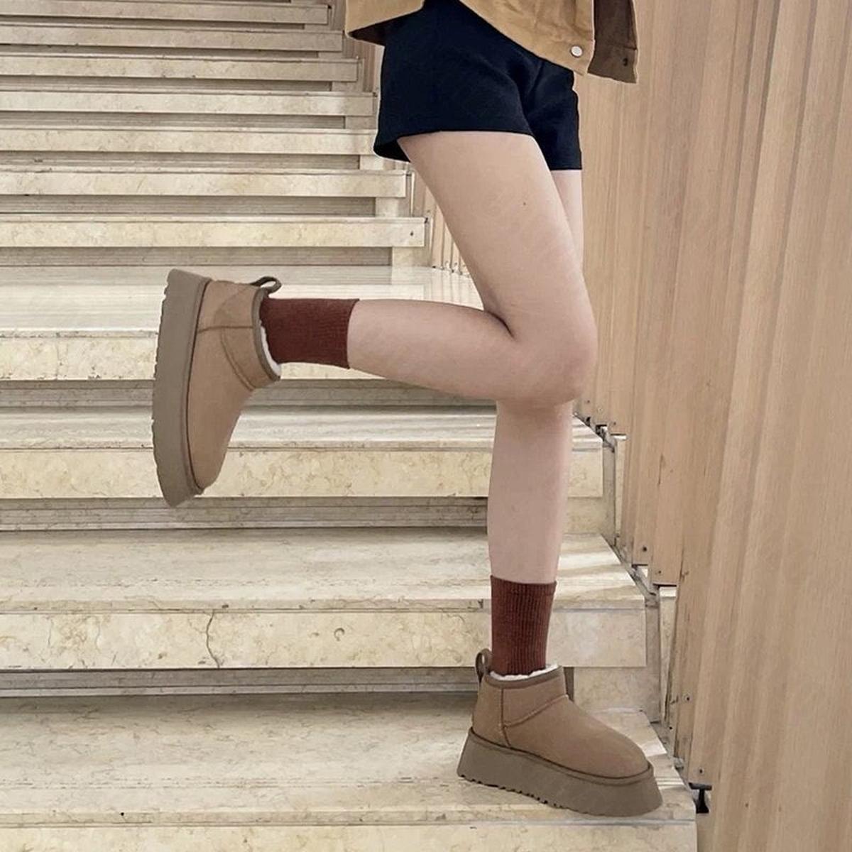 Dames Elegante Enkellaarsjes Met Comfortabel Voetbed/Teddy Voering