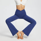 Dames Flared Yogabroek met Zakken