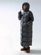 Dames Geïsoleerde Hooded Winter Parka Jacket