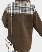 Dames Geruit Jack / Jasje Relaxed Fit Katoen