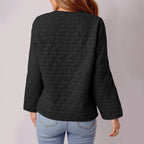 Dames Gewatteerde Oversized Jas Halflang - Comfort Mix