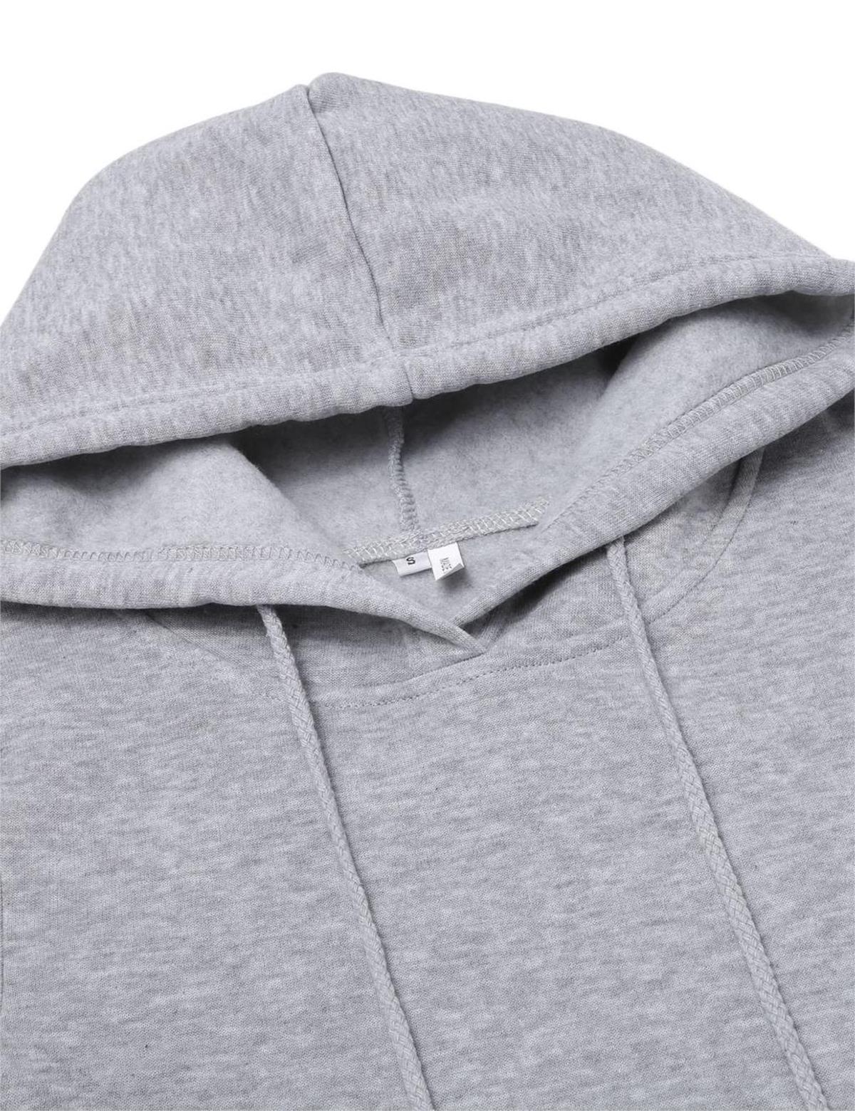 Dames Hoodie Jurk met Zakken