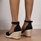 Dames Instap Platte Sandalen met Bandjes
