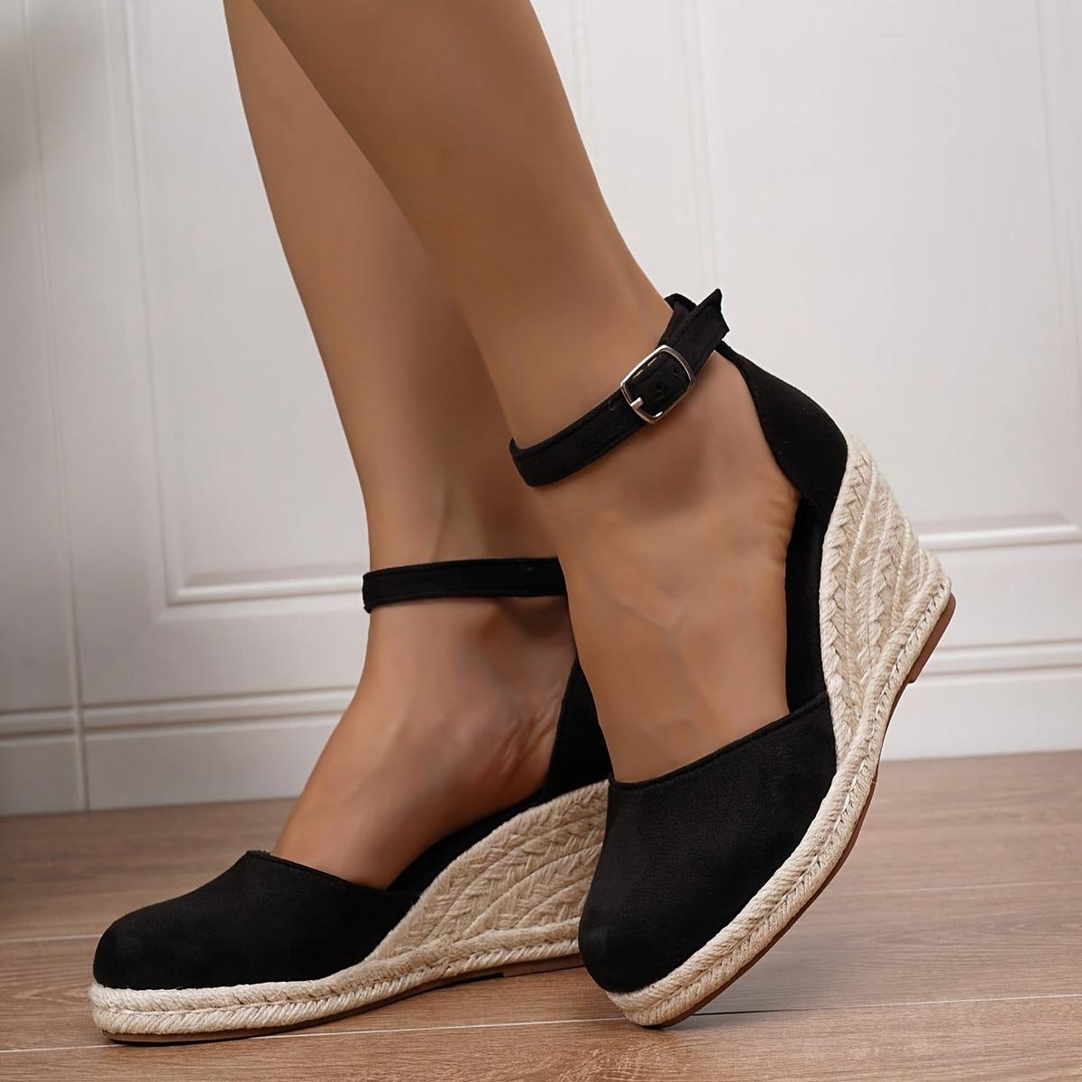 Dames Instap Platte Sandalen met Bandjes