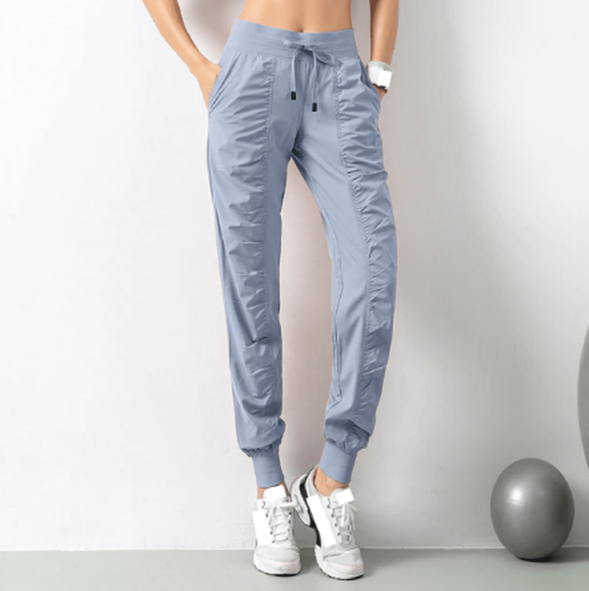 Dames Joggers Met Verstelbare Taille En Ademend Materiaal
