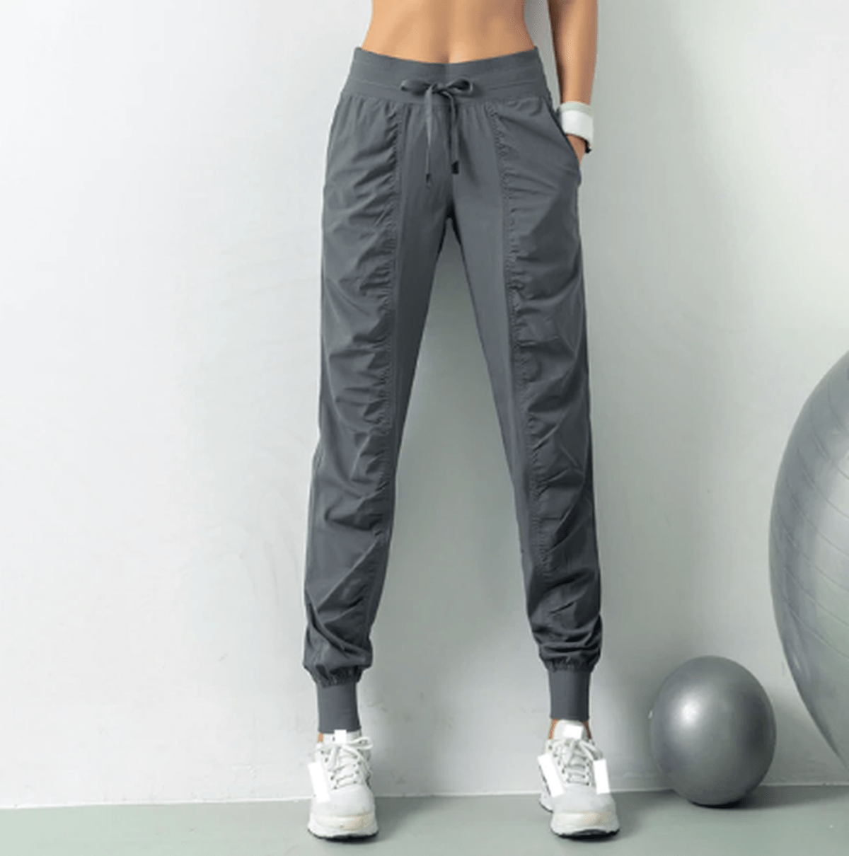 Dames Joggers Met Verstelbare Taille En Ademend Materiaal