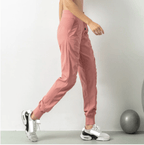 Dames Joggers Met Verstelbare Taille En Ademend Materiaal