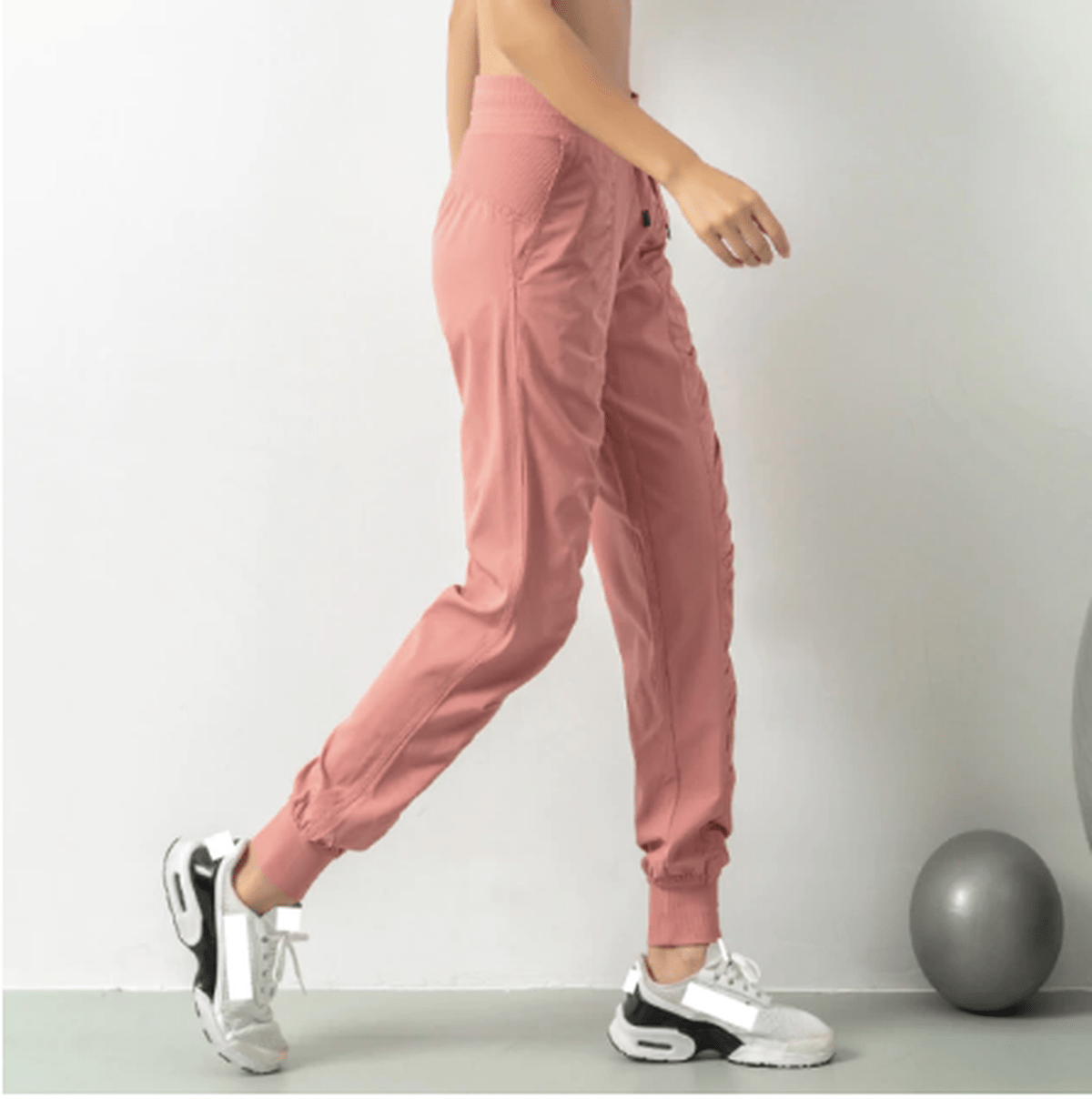 Dames Joggers Met Verstelbare Taille En Ademend Materiaal