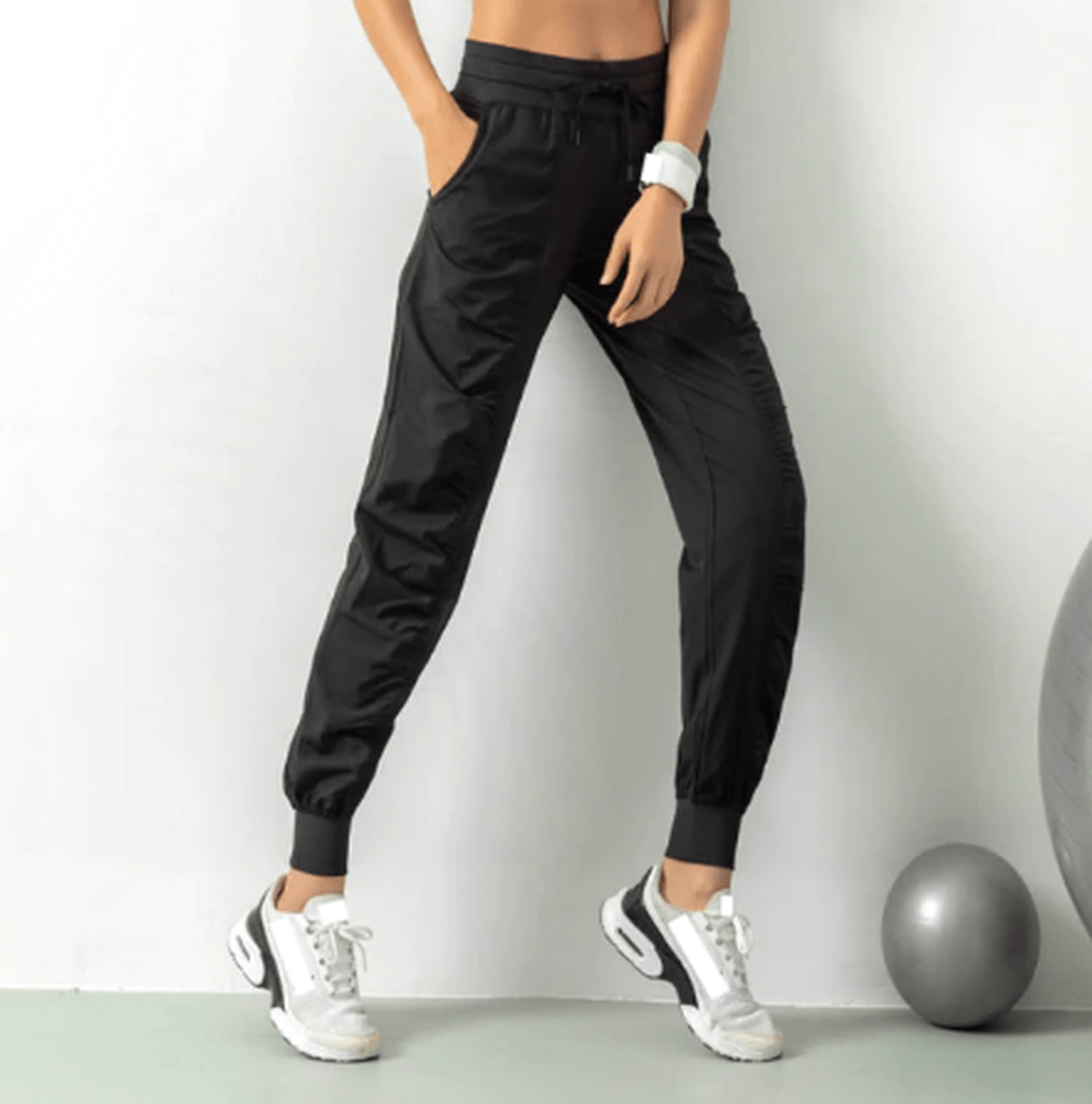 Dames Joggers Met Verstelbare Taille En Ademend Materiaal