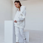 Dames Jogging Set Met Elastische Tailleband En Ademend Materiaal