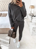 Dames Katoenmix Relaxed Fit Trainingsset