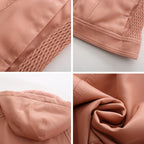 Dames Lichtgewicht Jas Met Afneembare Capuchon Voor Lente En Herfst