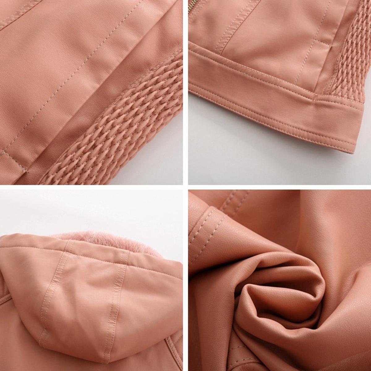 Dames Lichtgewicht Jas Met Afneembare Capuchon Voor Lente En Herfst