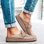 Dames Loafers van PU-leer met Gespsluiting