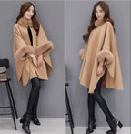 Dames Luxe Cashmere Jas met Uniek Ontwerp