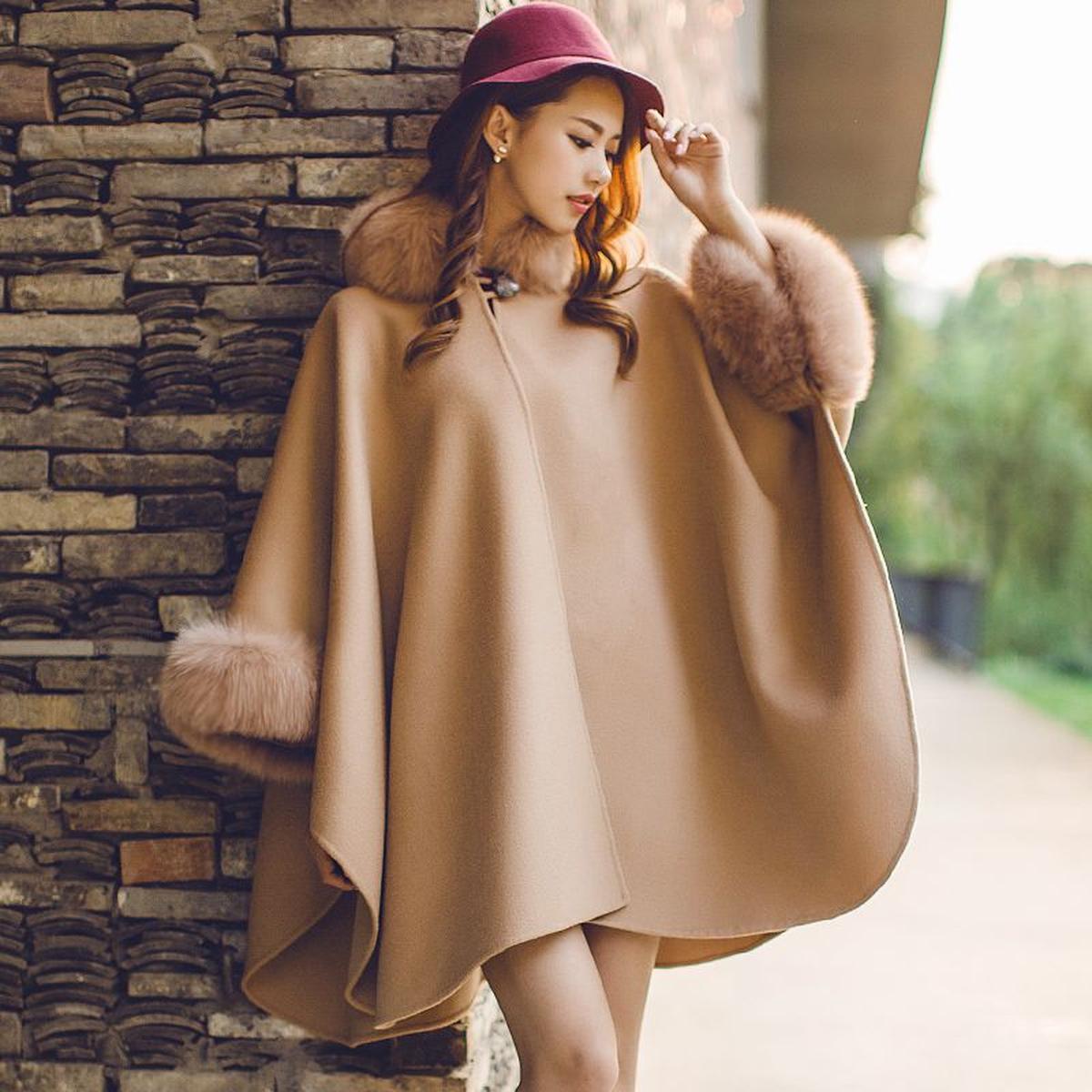 Dames Luxe Cashmere Jas met Uniek Ontwerp