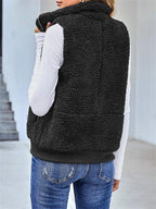 Dames Mouwloos Fleece Vest met Rits