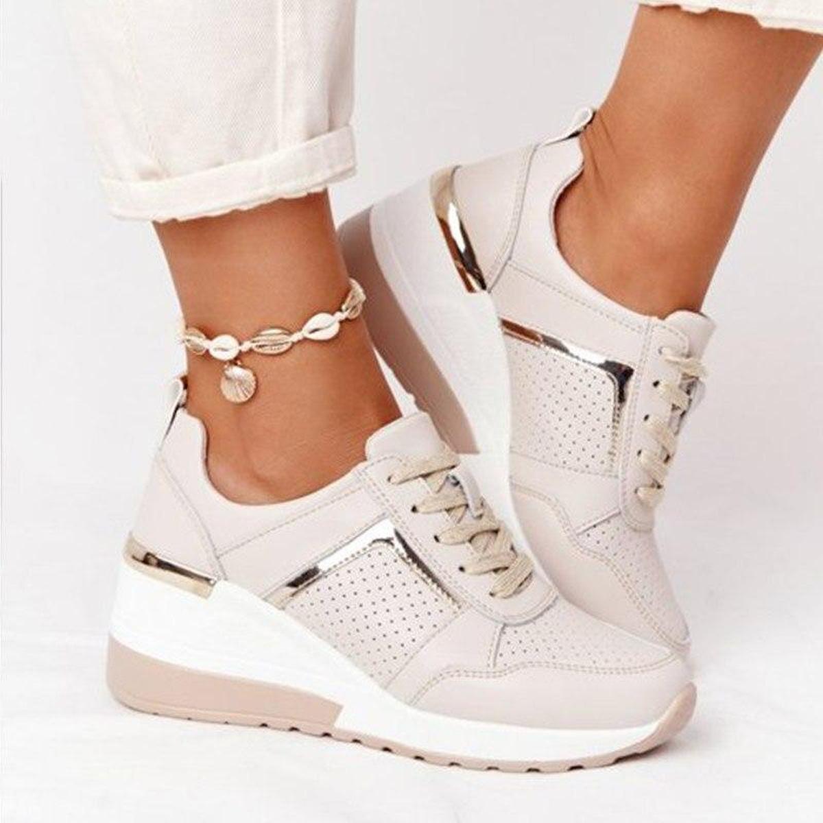 Dames Orthopedische Sneakers voor Pijnverlichting in de Voeten