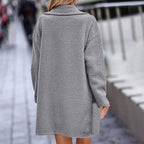 Dames Overjas Relaxed Fit Double-Breasted