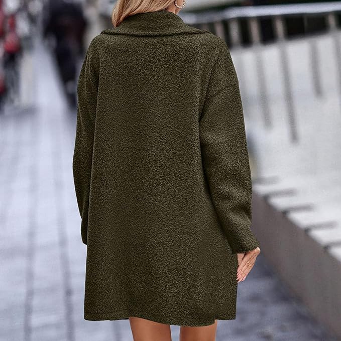 Dames Overjas Relaxed Fit Double-Breasted