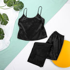Dames Pyjama Set Met Lange Broek En Top