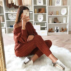 Dames Set Met Trui En Broek Voor Comfortabele En Stijlvolle Outfits