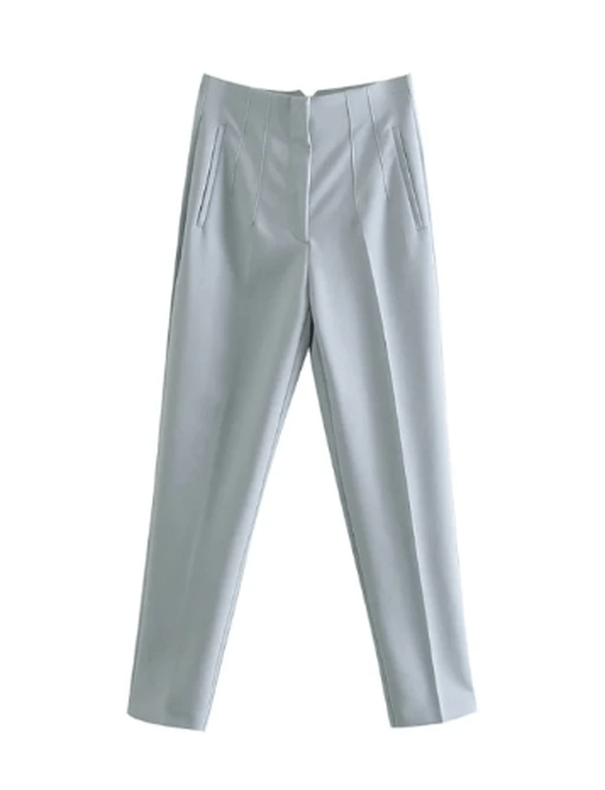 Dames Slim Fit Elegante Broek Van Premium Stof