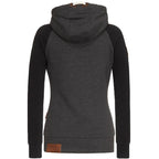 Dames Slim Fit Zip Hoodie Voor Comfort En Stijl