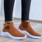 Dames Sportieve High-Top Schoenen Met Duurzame Grip