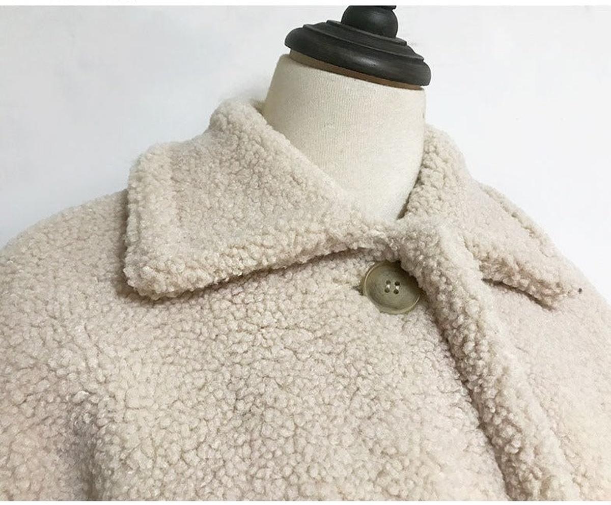 Dames Teddy Fleece Jas Voor Koude Dagen