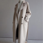 Dames Tijdloze Getailleerde Trenchcoat Met Ceintuur